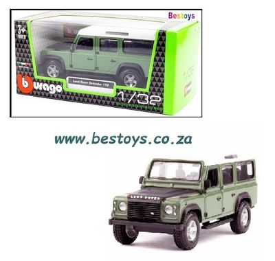 Burago Land Rover Defender 110 1/32 scale