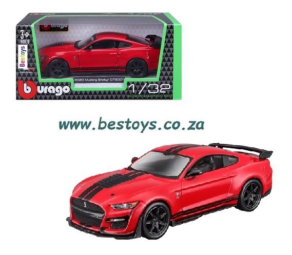 Burago Ford Mustang Shelby GT 500 GT500 2020 1/32 scale