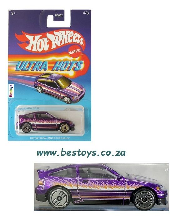 Hot Wheels Hotwheels Ultra Hots Honda CR-X CRX 1988 1/64 scale