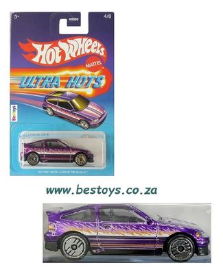 Hot Wheels Hotwheels Ultra Hots Honda CR-X CRX 1988 1/64 scale
