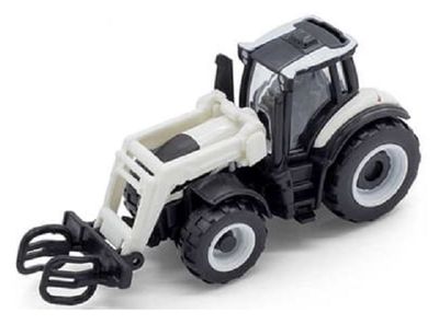 Maisto Mini Work Machines Tractor Valtra M2/Q M2 Q + bale handler Farm