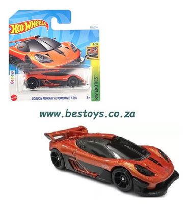 Hot Wheels Hotwheels 2024 235/250 Gordon Murray Automotive T.50s Exotics 1/64 scale