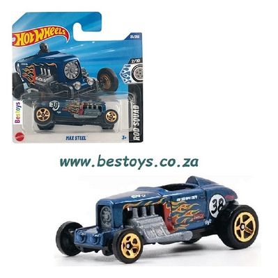 Hot Wheels Hotwheels 2025 25/250 Max Steel Rod Squad 1/64 scale