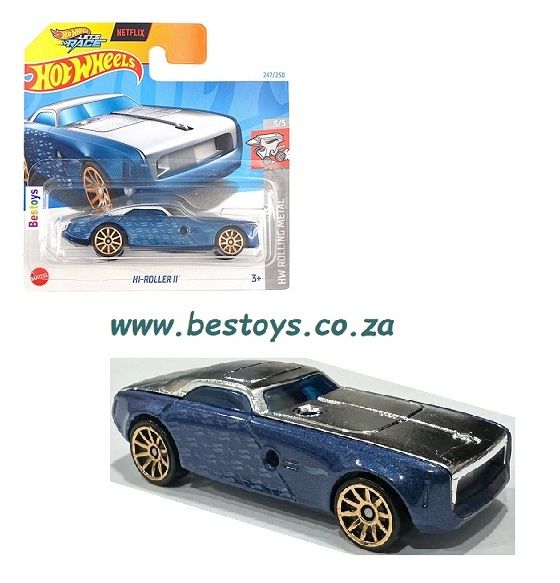 Hot Wheels Hotwheels 2024 247/250 Hi Roller 2 Rolling Metal 1/64 scale