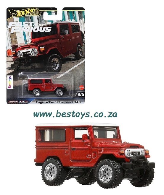 Hot Wheels Hotwheels Fast &amp; Furious 2024 Toyota Land Cruiser FJ 43 FJ43 1/64 scale