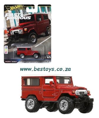 Hot Wheels Hotwheels Fast &amp; Furious 2024 Toyota Land Cruiser FJ 43 FJ43 1/64 scale