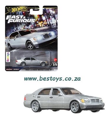 Hot Wheels Hotwheels Fast &amp; Furious 2024 Mercedes Benz 500 SEL 500SEL Tokyo Drift 1/64 scale