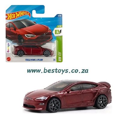 Hot Wheels Hotwheels 2025 9/250 Tesla Model S Plaid EV 1/64 scale