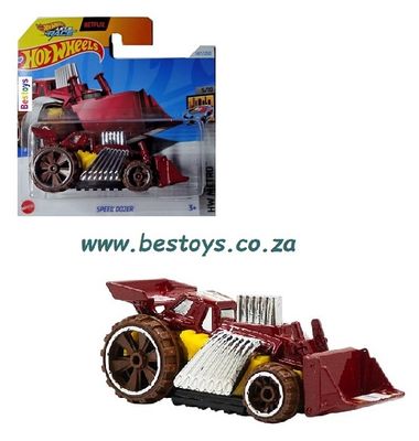 Hot Wheels Hotwheels 2024 147/250 Speed Dozer Metro Netflix Let&#39;s Race