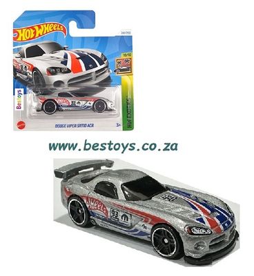 Hot Wheels Hotwheels 2024 241/250 Dodge Viper SRT 10 SRT10 ACR Exotics 1/64 scale