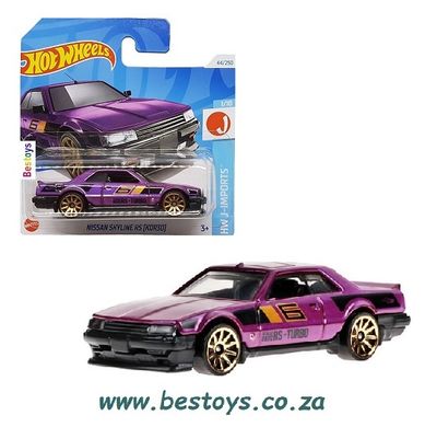 Hot Wheels Hotwheels 2024 44/250 Nissan Skyline RS KDR30 J Imports 1/64 scale
