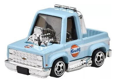 Hot Wheels Gulf Set Tooned Chevy Silverado 1983
