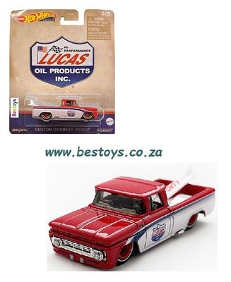 Hot Wheels Hotwheels Pop Culture Oils Chevy Chevrolet Custom PIckup 1962 Lucas
