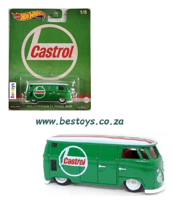 Hot Wheels Hotwheels Pop Culture Oils VW Volkswagen T 1 T1 Panelvan &quot;Castrol&quot;