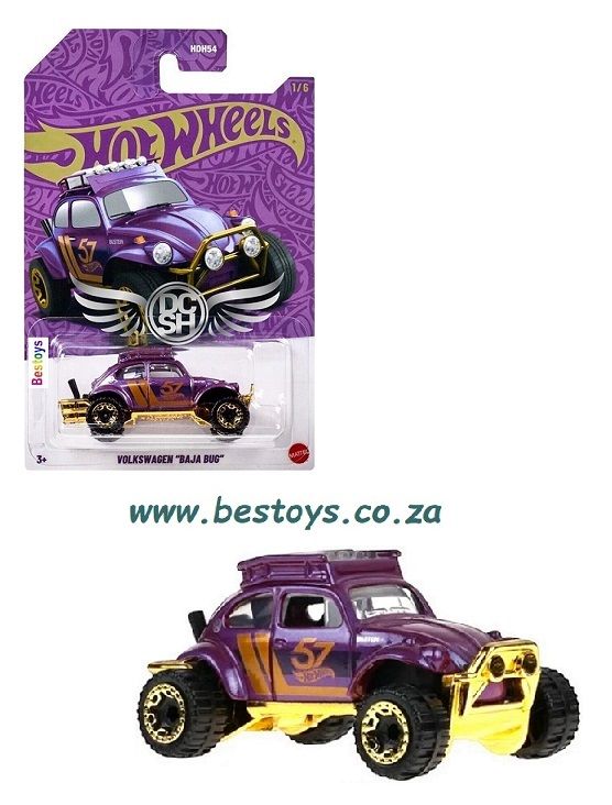Hot Wheels 57th Anniversary VW Volkswagen Baja Bug &quot;57&quot;