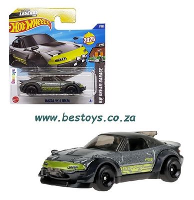 Hot Wheels 2025 1/250 Mazda MX 5 MX5 Miata Legends Tour Dream Garage
