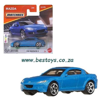 Matchbox 2025 10/125 Mazda RX 8 RX8 2004