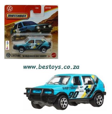 Matchbox 2025 22/125 VW Volkswagen Golf Country 1990 No 90