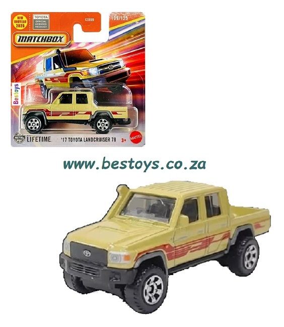 Matchbox 2025 109/125 Toyota Land Cruiser 78 2017