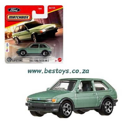 Matchbox 2025 84/125 Ford Fiesta MK 2 1983