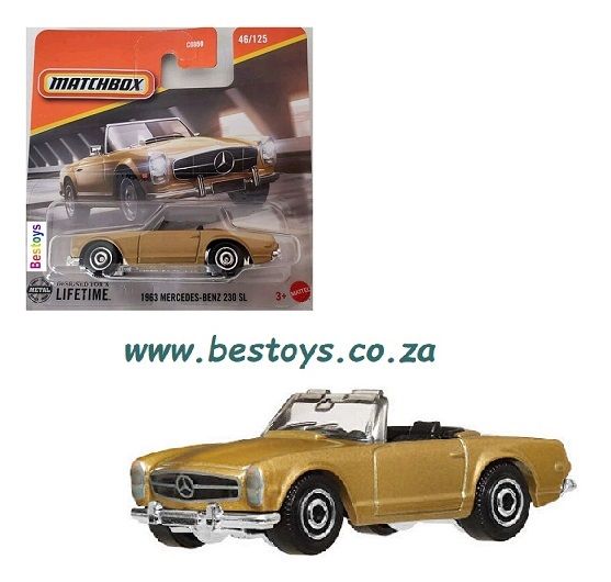 Matchbox 2025 46/125 Mercedes Benz 230 SL 1963