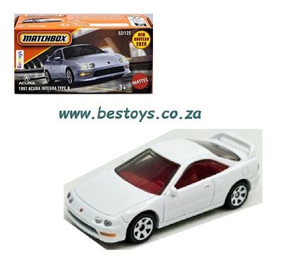 Matchbox Power Grab 2025 52/125 Acura Integra Type R 1997