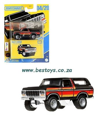 Matchbox 2025 Collectors 4/20 Ford Bronco 1978