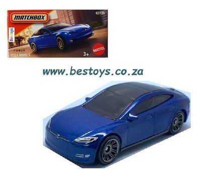 Matchbox Power Grab 2025 42/125 Tesla Model S