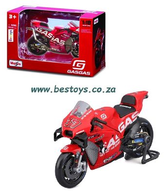 Maisto Motorcycle Bike Moto GP 2023 KTM RC 16 RC16 No 37 Fernandez &quot;Gas Gas&quot;