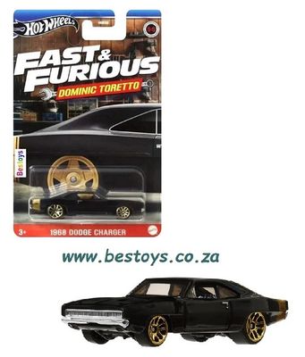 Hot Wheels Fast &amp; Furious Dodge Charger 1968 Dominic Toretto