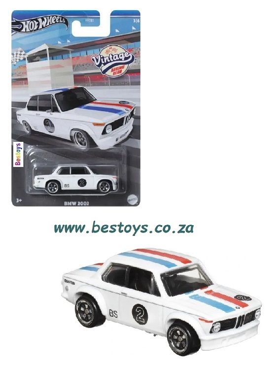 Hot Wheels Vintage Racers BMW 2002 No 2