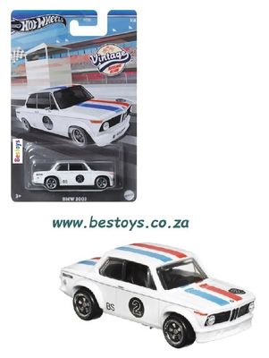 Hot Wheels Vintage Racers BMW 2002 No 2