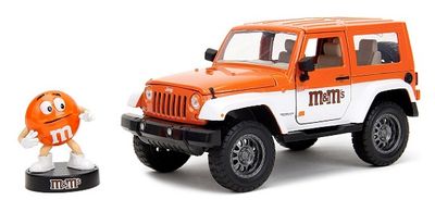 JADA 34401 Jeep Wrangler 2007 &amp; Orange M&amp;M's figure