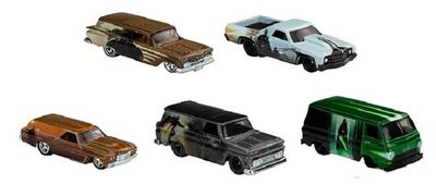 Hot Wheels Set Pop Culture Star Wars Mandalorian Chevy Chevelle El Camino GMC Dodge A100