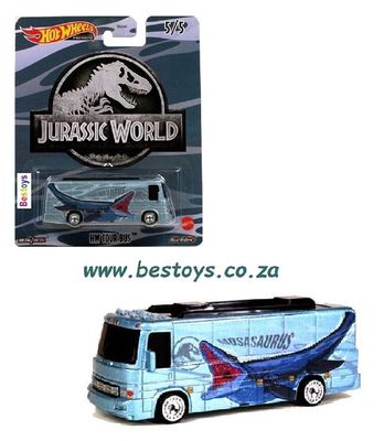 Hot Wheels Pop Culture Jurassic World HW Tour Bus &quot;Mosasaurus&quot;