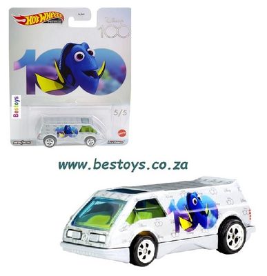 Hot Wheels Pop Culture Disney 100 Years Dream Van XGW &quot;Dory - Finding Nemo&quot;