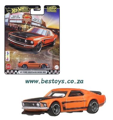 Hot Wheels Boulevard GJT68 2025 B Ford Mustang Boss 302 1969