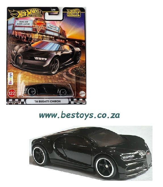 Hot Wheels Boulevard GJT68 2025 B Bugatti Chiron 2016