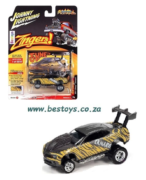 Johnny Lightning Street Freaks Zingers Chevy Chevrolet Camaro 2011