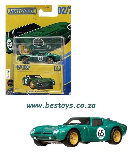 Matchbox 2025 Collectors 2/20 Bizzarrini 5300 GT Corsa Revival No 65