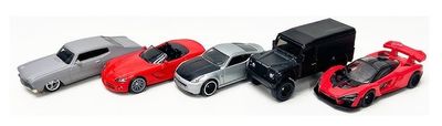Hot Wheels Fast &amp; Furious Set HNW46 Chevy Chevelle Viper Nissan 370Z Land Rover Defender McLaren Senna