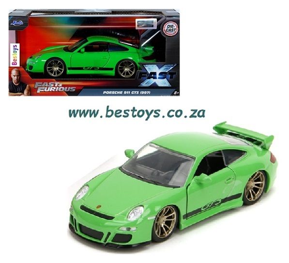 JADA 24037 Porsche 911 GT 3 GT3 997 Fast X Fast &amp; Furious Movie Film TV