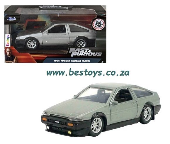 JADA 24037 Toyota Trueno AE86 1986 Fast &amp; Furious Movie Film TV