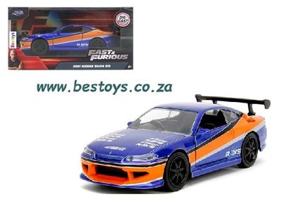 JADA 24037 Nissan Silvia S15 2001 Fast &amp; Furious Movie Film TV