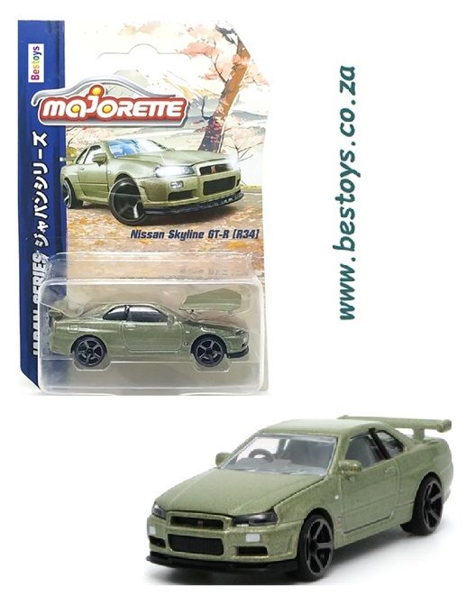 Majorette Japan Series Nissan Skyline GT-R R34
