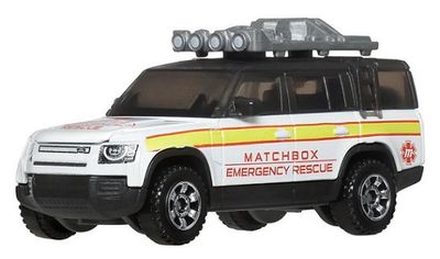 Matchbox Moving Parts 2025 Release D Land Rover Defender 130 "Emergency Rescue"