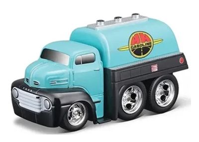 Maisto Muscle Machines Work Rig Ford COE Fuel Truck 1950 "Gasoline"