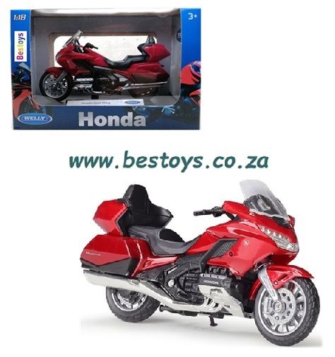 Welly Motorcycle Bike Honda Gold Wing Touring 2020