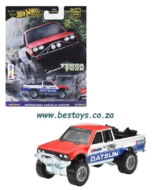 Hot Wheels Car Culture Terra Trek Datsun King Cab Baja Custom