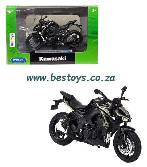 Welly 19660 Motorcycle Bike Kawasaki Z 1000 Z1000 R 2017